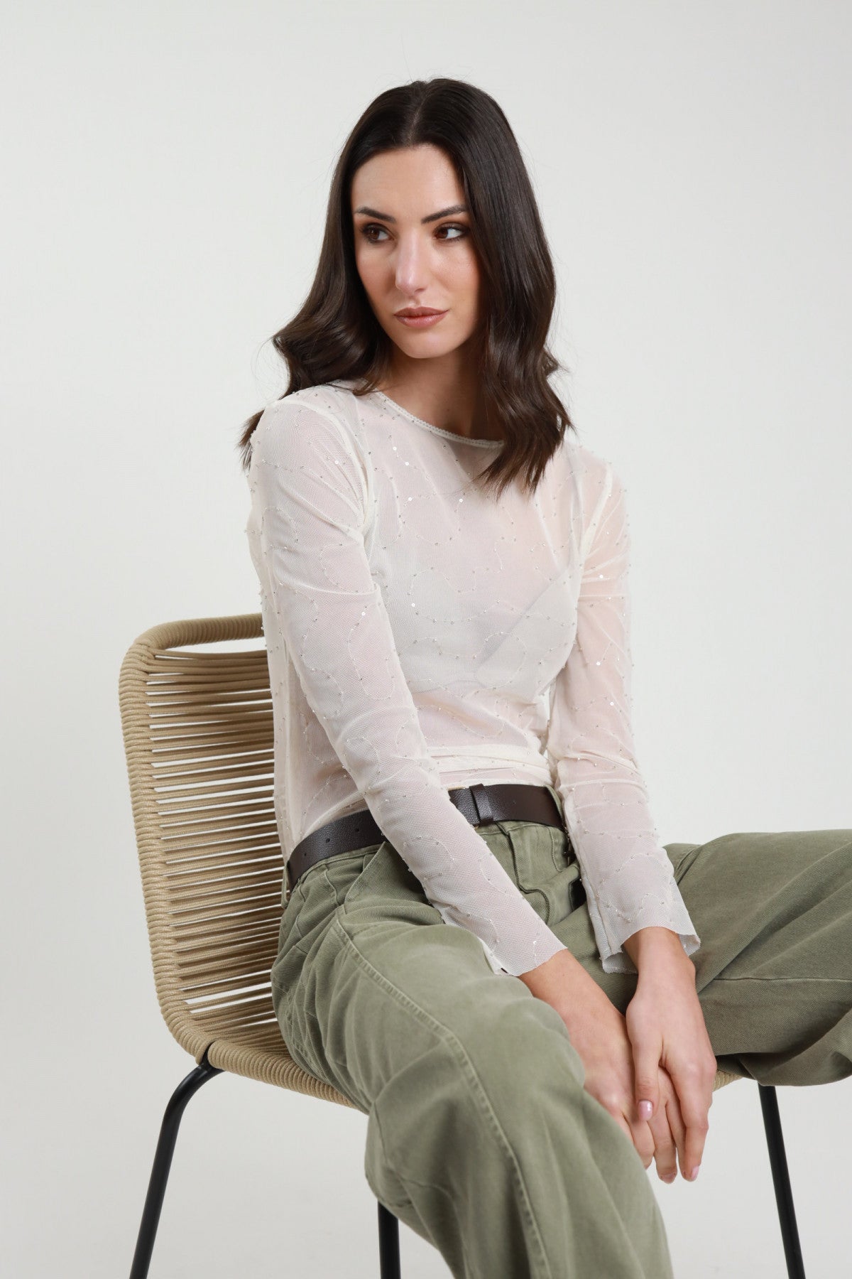 PE26 Susy Mix Maglia NM236 Latte