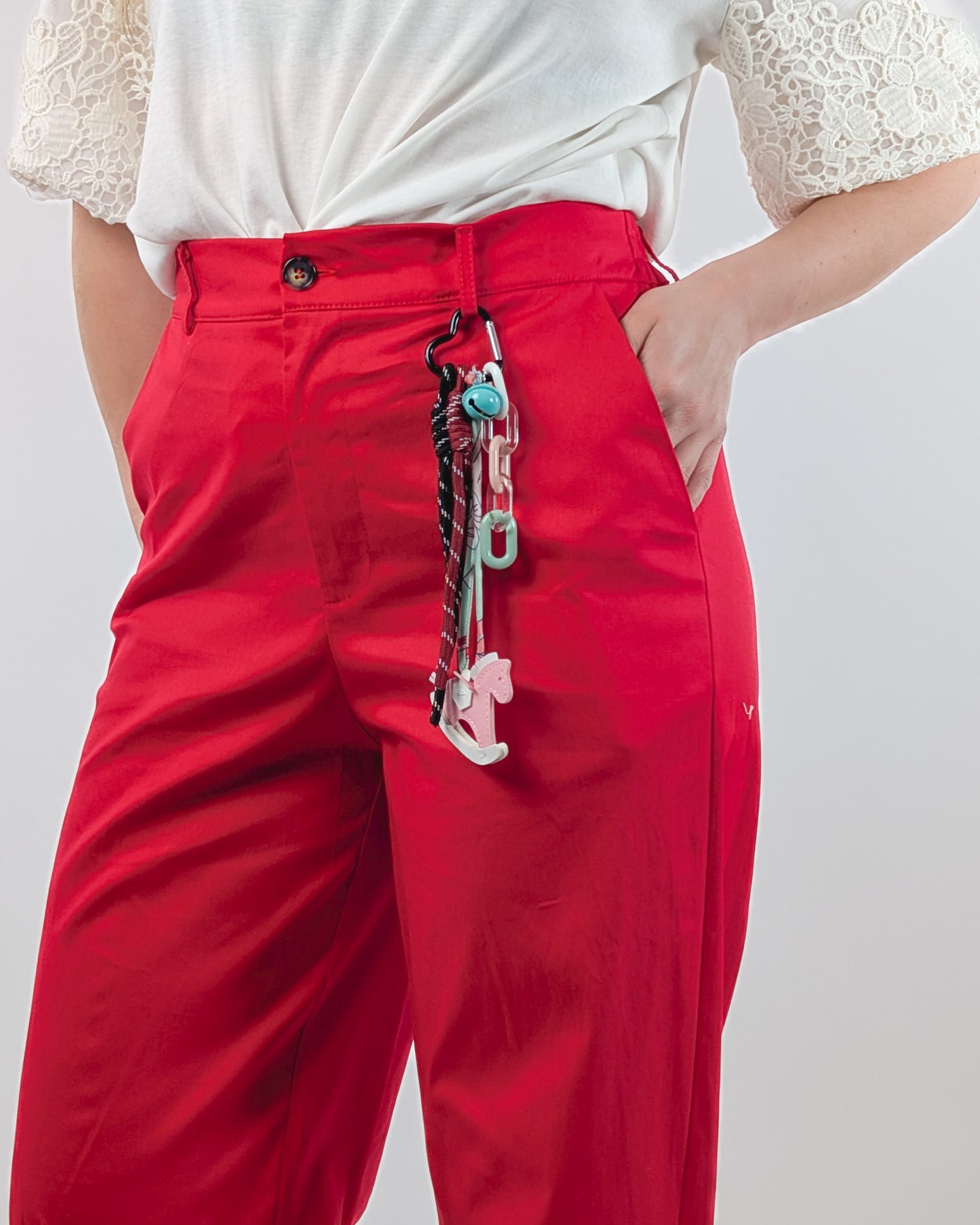 Susy Mix Pantalone S11703 Rosso