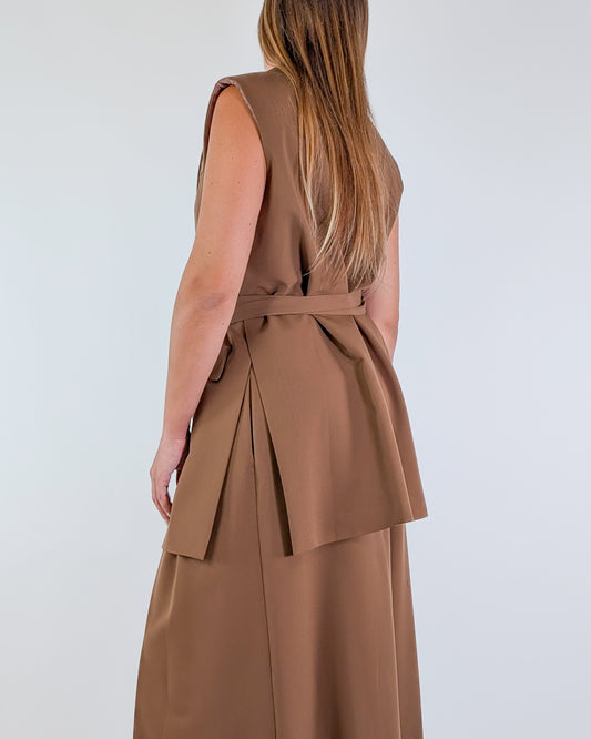 AI25 Imperial Gilet LC83KIC Cognac