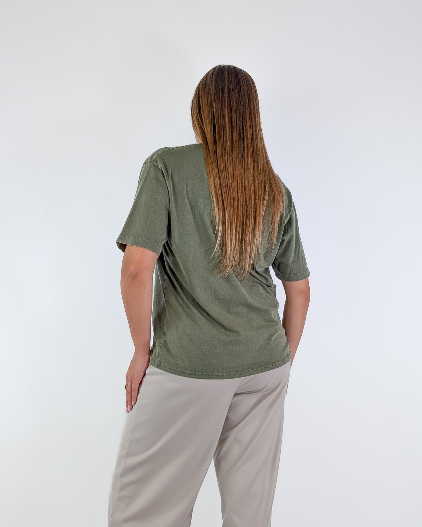 AI25 Susy Mix T-Shirt 222M Verde Militare