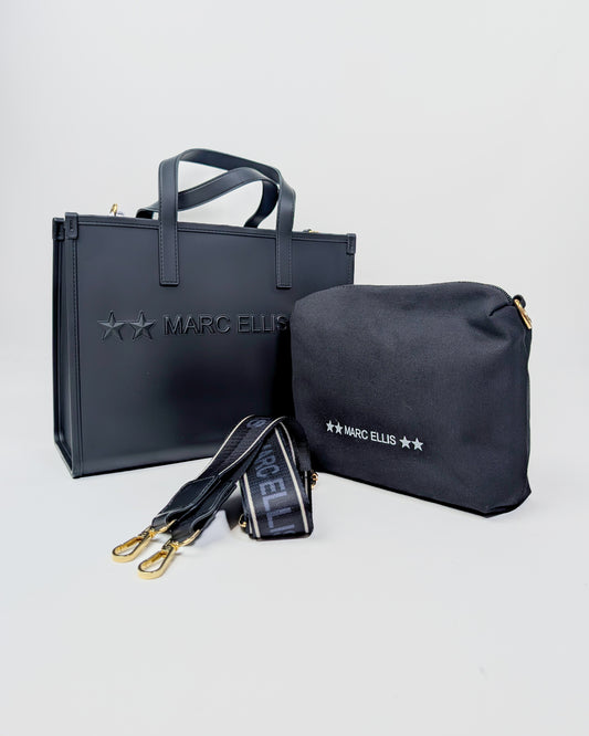 AI25 Marc Ellis Borsa FLAT GO BLACK / LIGHT GOLD