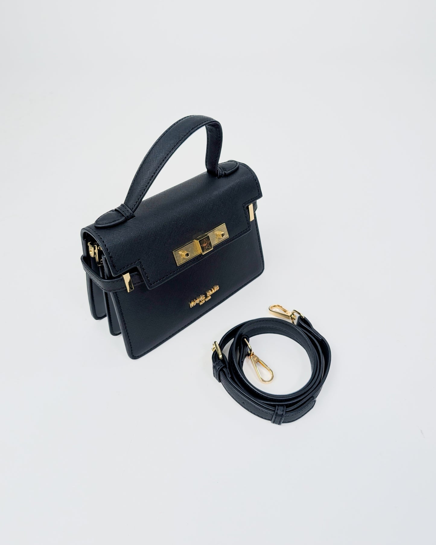 AI25 Marc Ellis Borsa AROUND S 26 BLACK / LIGHT GOLD