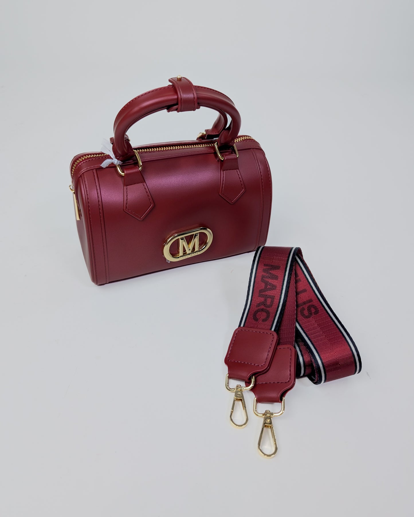 AI25 Marc Ellis Borsa FLAT ESTRELLA RED DAHLIA / LIGHT GOLD