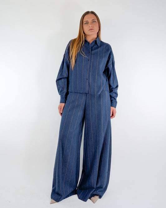 AI25 Susy Mix Pantalone P1036T879 Blu