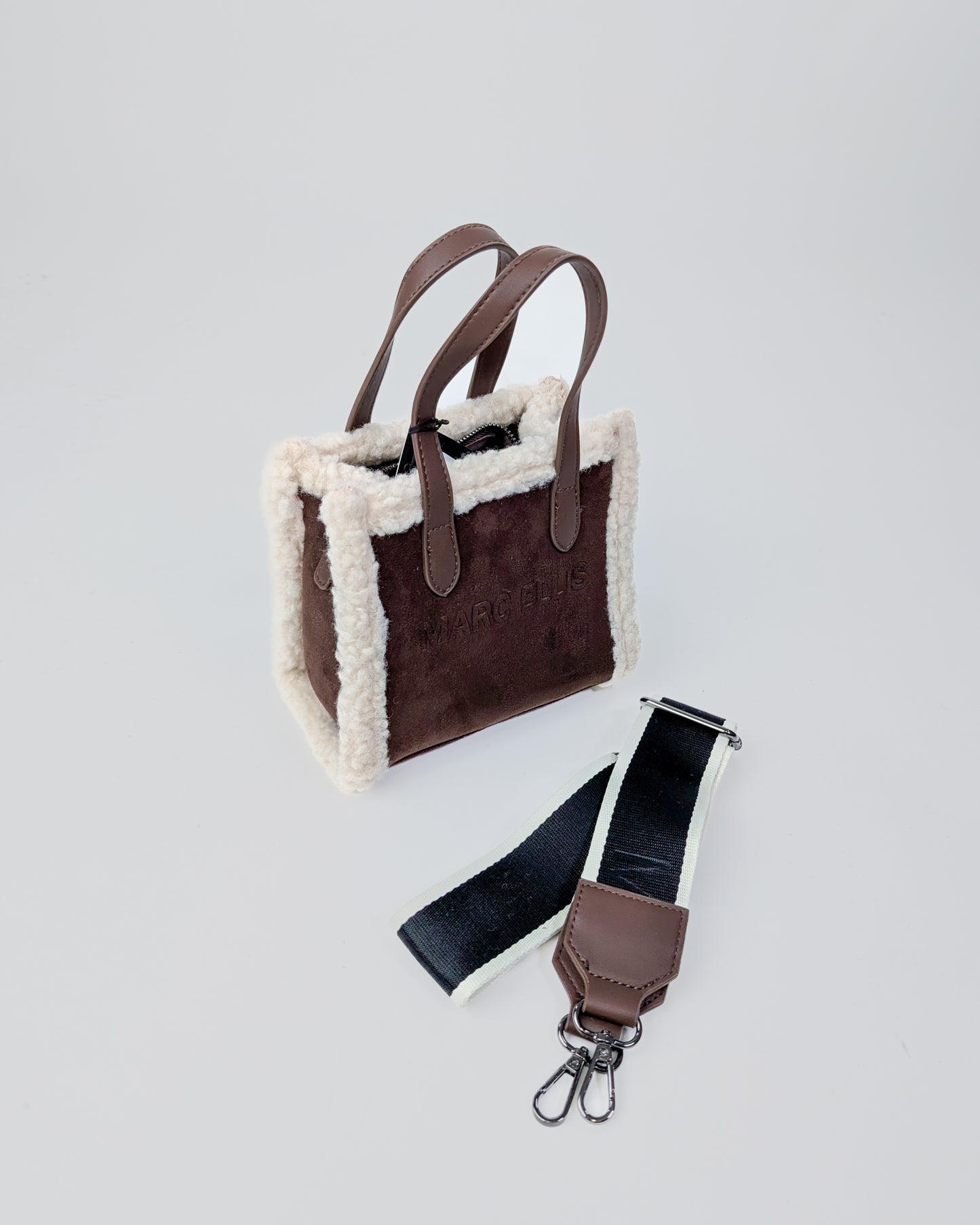 AI25 Marc Ellis Borsa BUBY SUEDE S Cocoa
