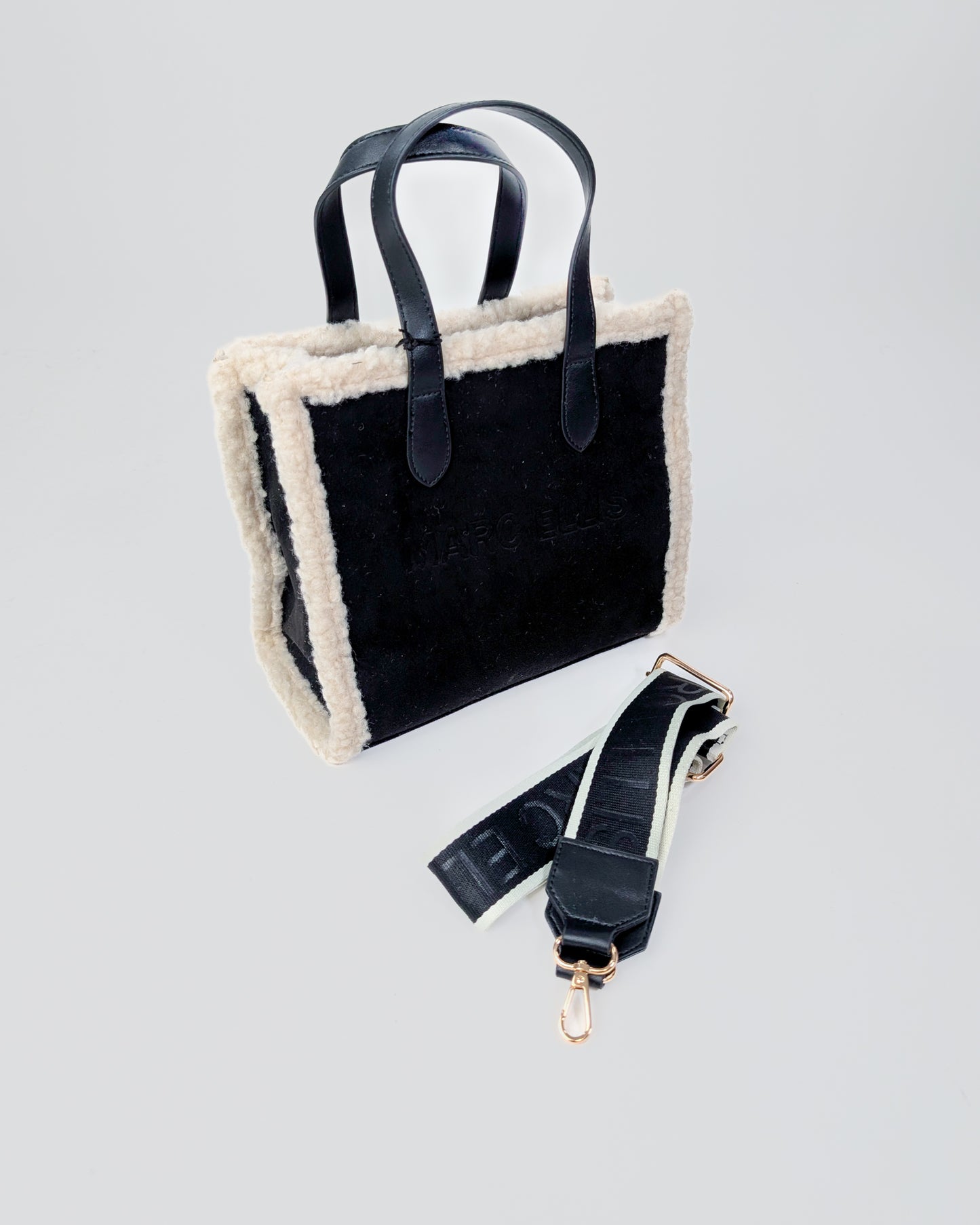 AI25 Marc Ellis Borsa BUBY SUEDE M Black