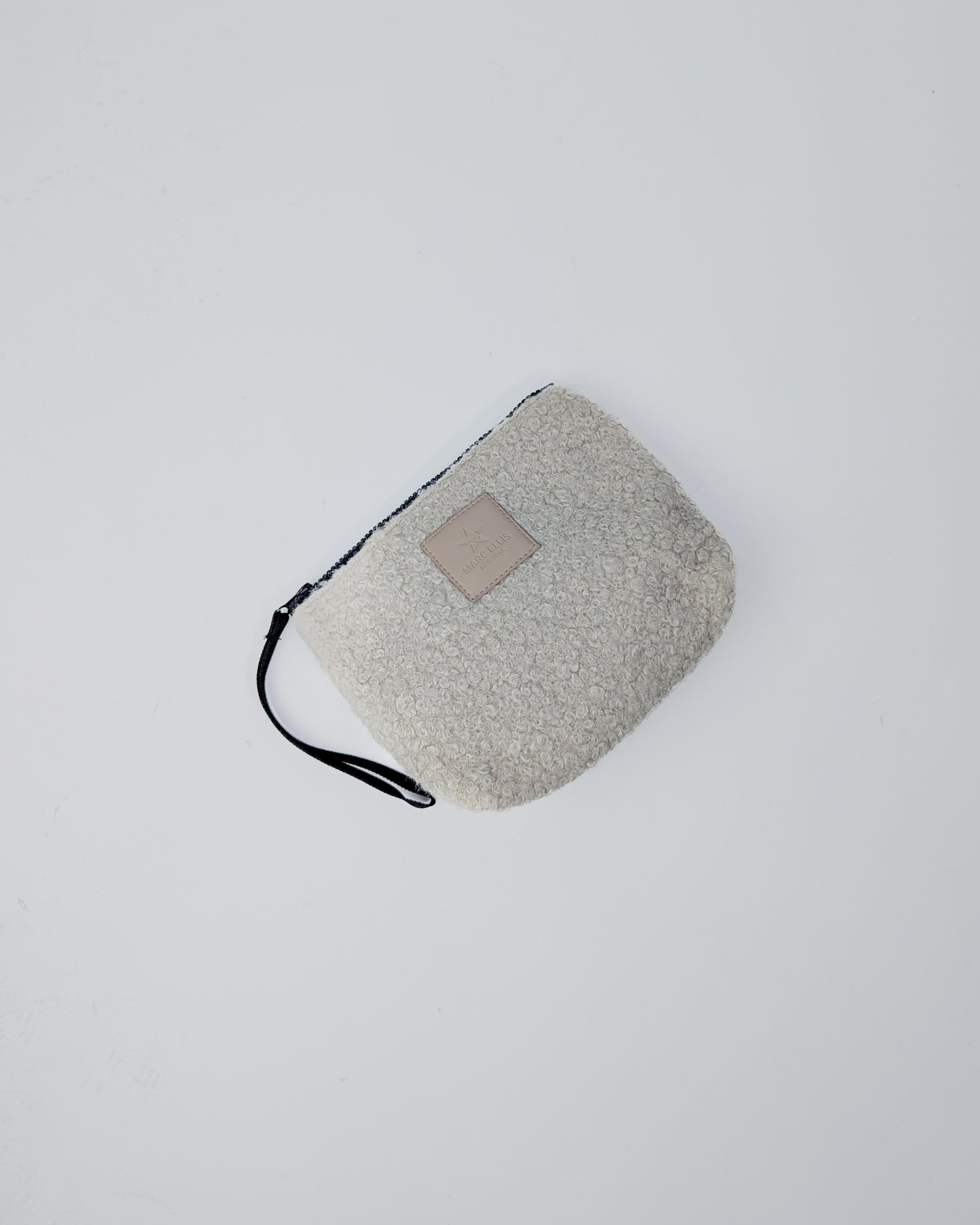 AI25 Marc Ellis Pochette BUBY CURL CLUTCH Taupe