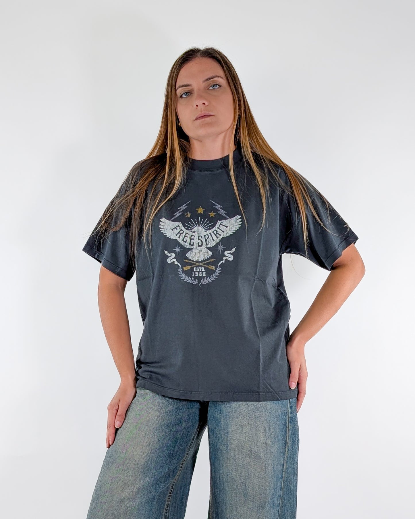 AI25 Vicolo T-Shirt RF0359 Grigio