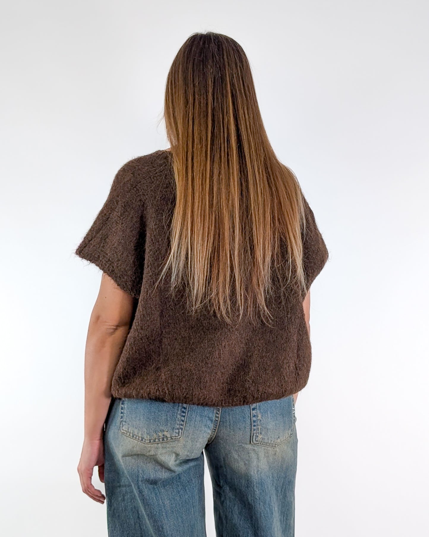 AI25 Susy Mix Cardigan 25672 Moro