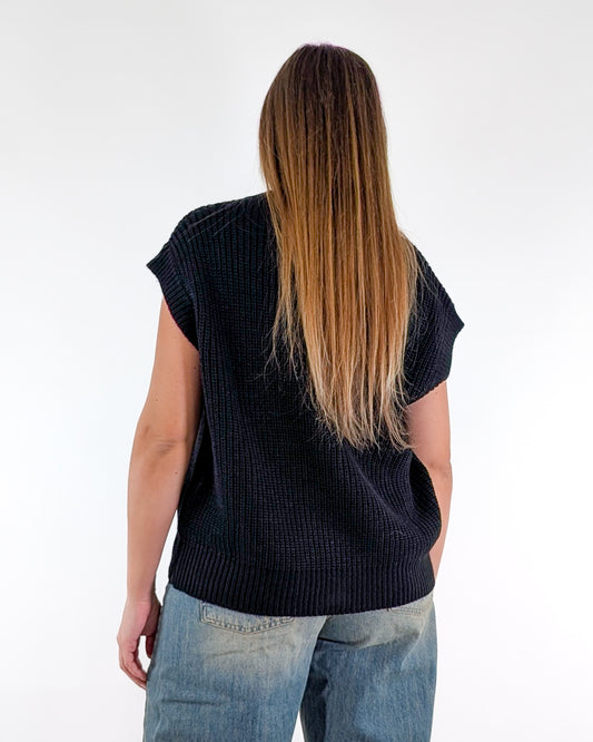 AI25 Tensione In Gilet D80941 Nero