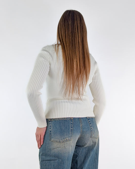 AI25 Tensione In Maglia W5HMJ55A418 White