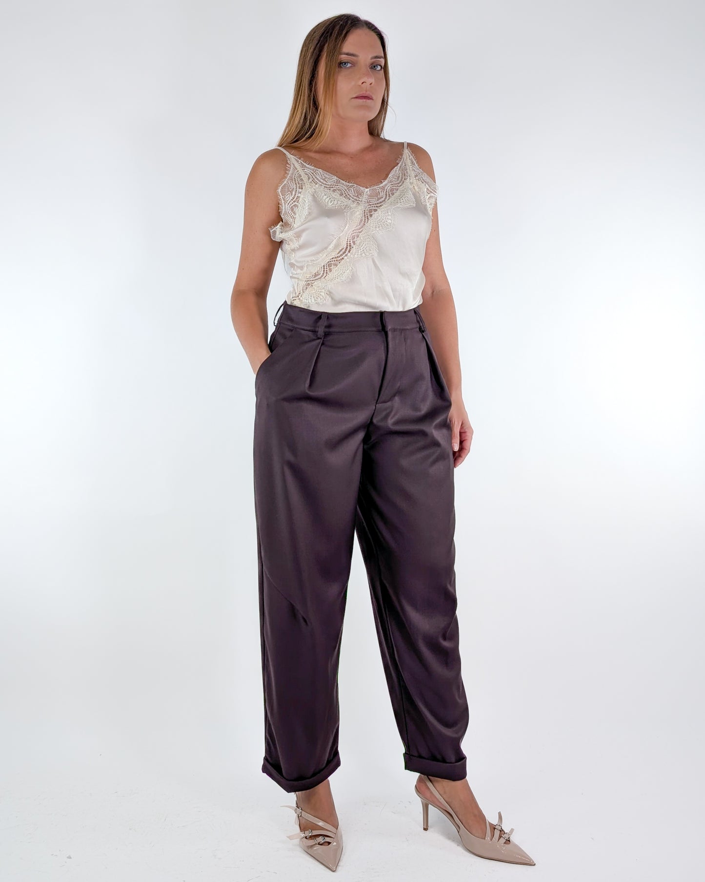 AI25 Tensione In Pantalone 37863 Moro