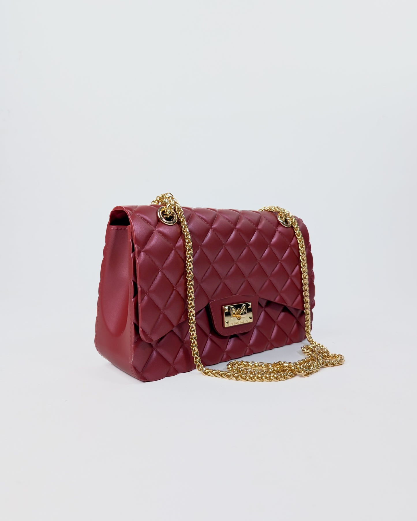 AI25 Marc Ellis Borsa FLAT FALCON M RED DAHLIA / LIGHT GOLD