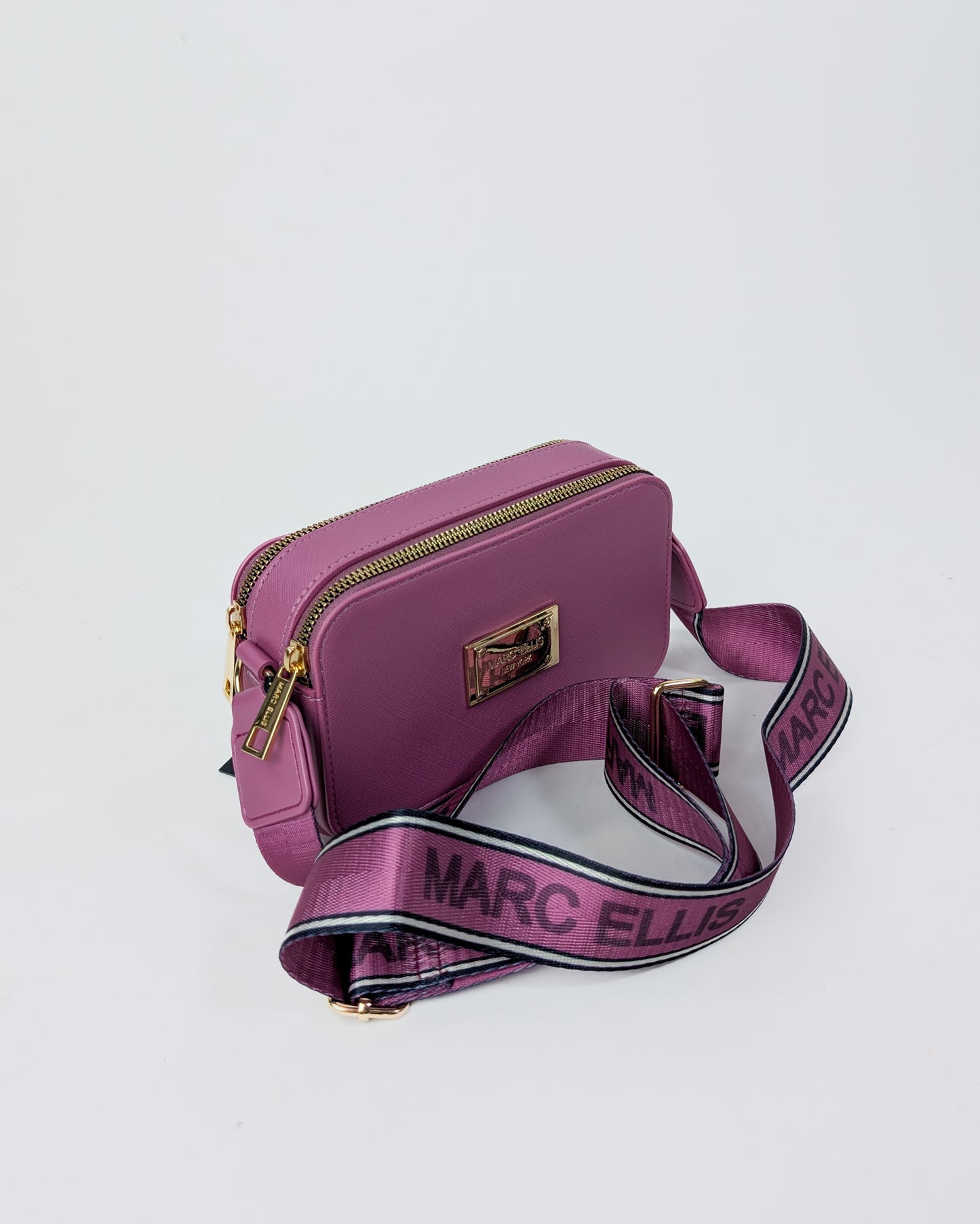 AI25 Marc Ellis Borsa FLAT MARC _25 RED VIOLET / LIGHT GOLD