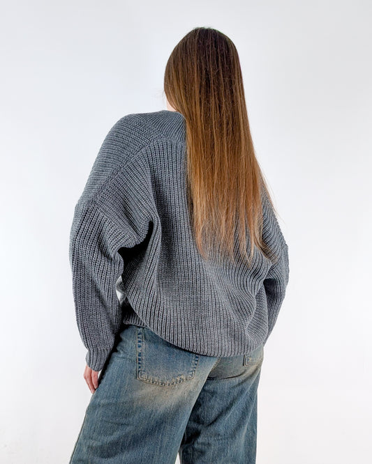 AI25 Susy Mix Cardigan M792079 Grigio