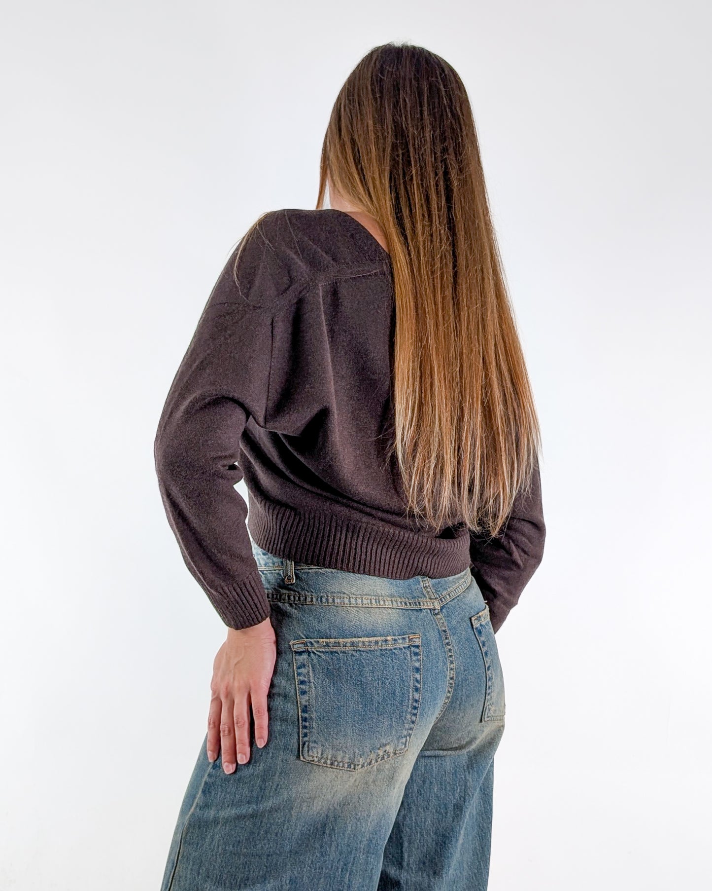 AI25 Vicolo Cardigan 77038F Moro