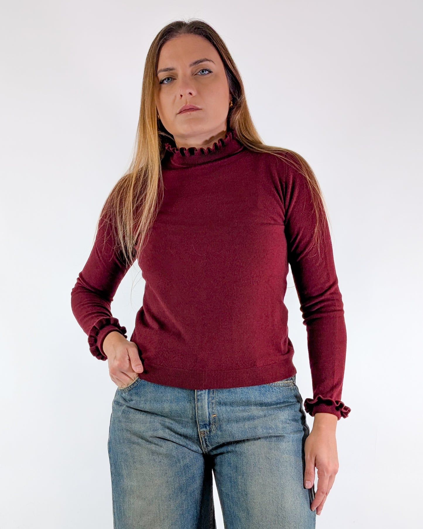 AI25 Have One Maglia MNC-P059 Bordeaux