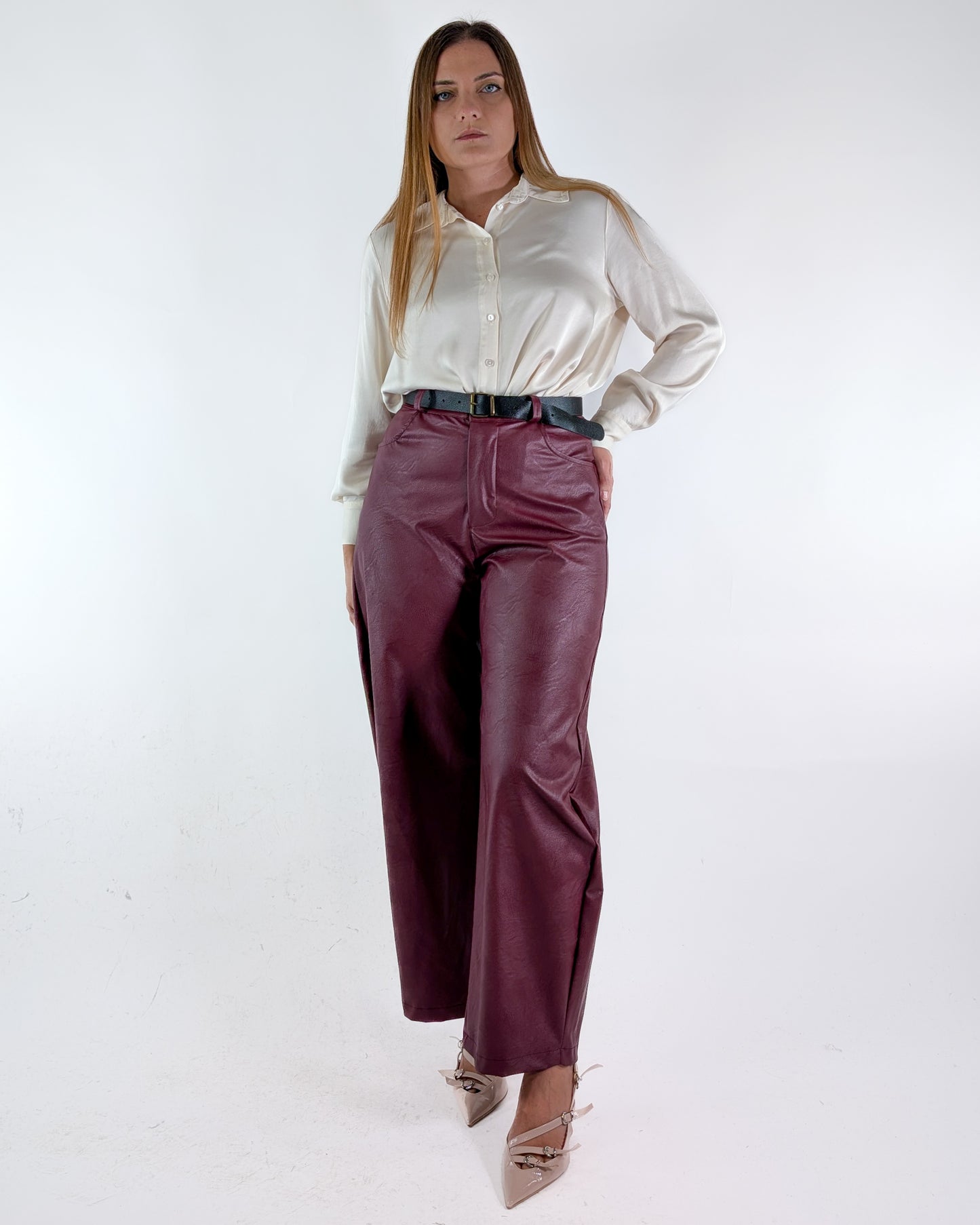 AI25 Vicolo Pantalone TF0709 Bordeaux
