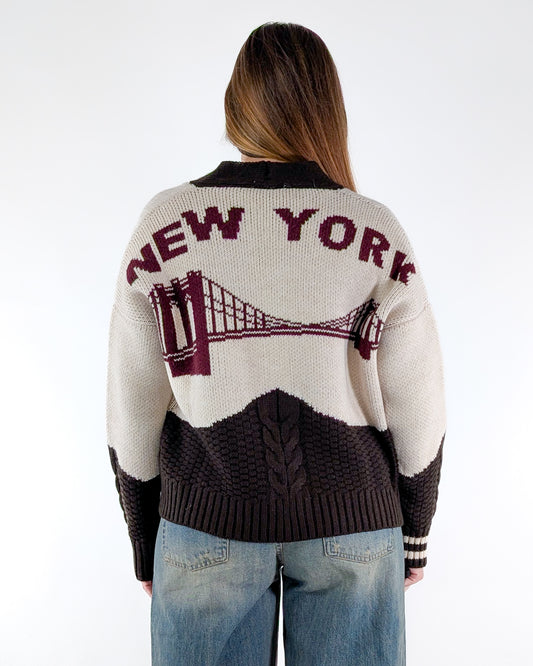 AI25 Susy Mix Cardigan AI25163 Moro