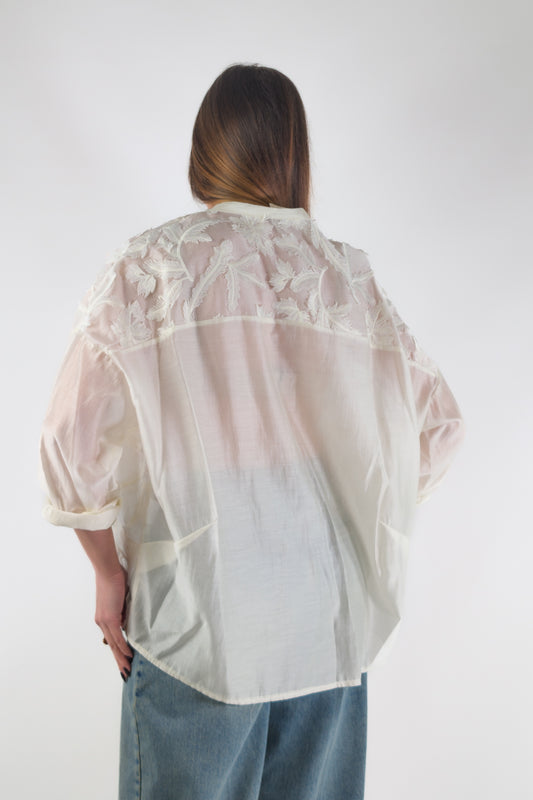 PE26 Tensione In Camicia S26C106 Panna