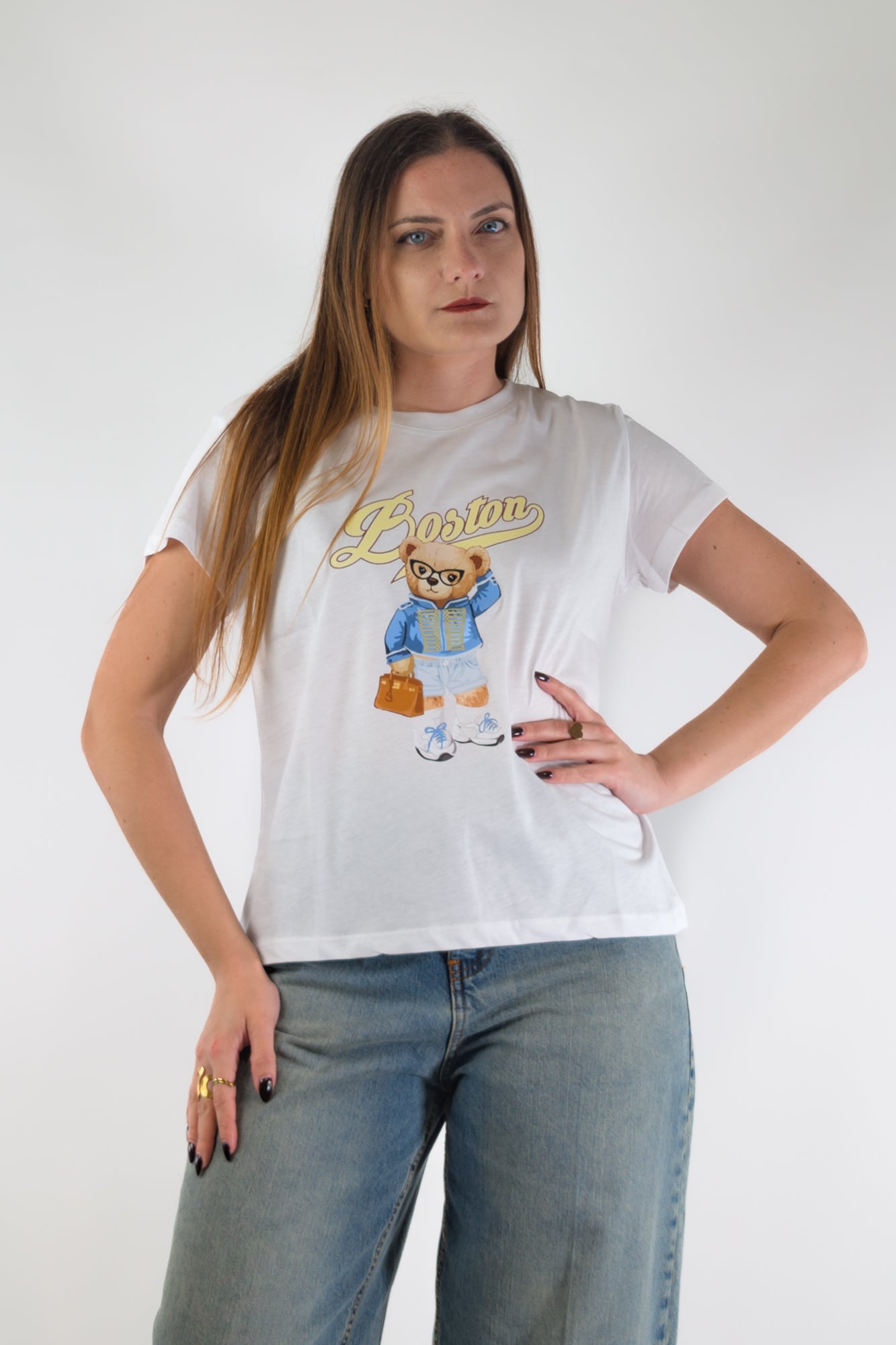 PE26 Susy Mix T-Shirt SH003752 Latte