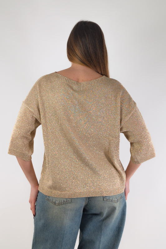 PE26 Susy Mix Maglia W26025 Oro