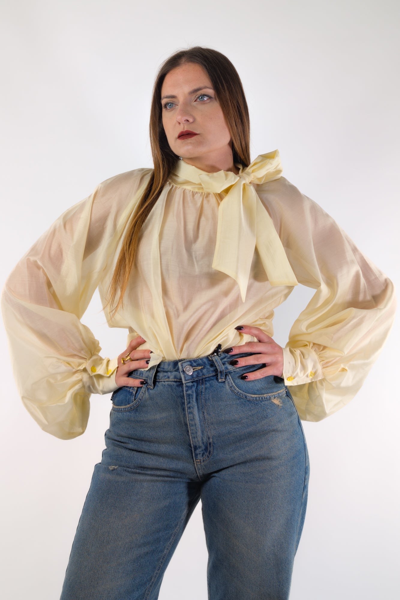 PE26 Vicolo Blusa TAB0210 Giallo