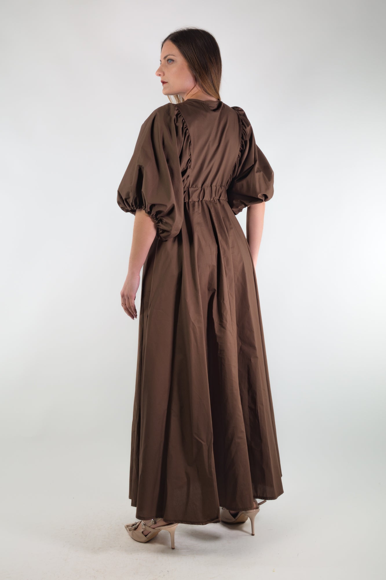 PE26 Susy Mix Abito 61936 Cioccolato