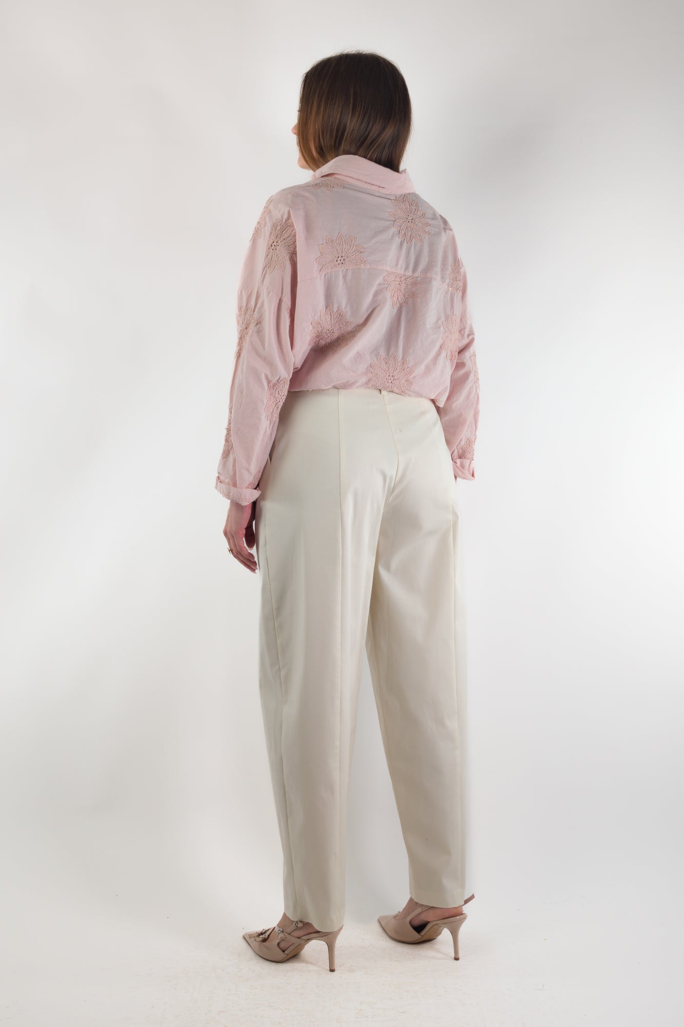PE26 Tensione In Pantalone P108CT Burro