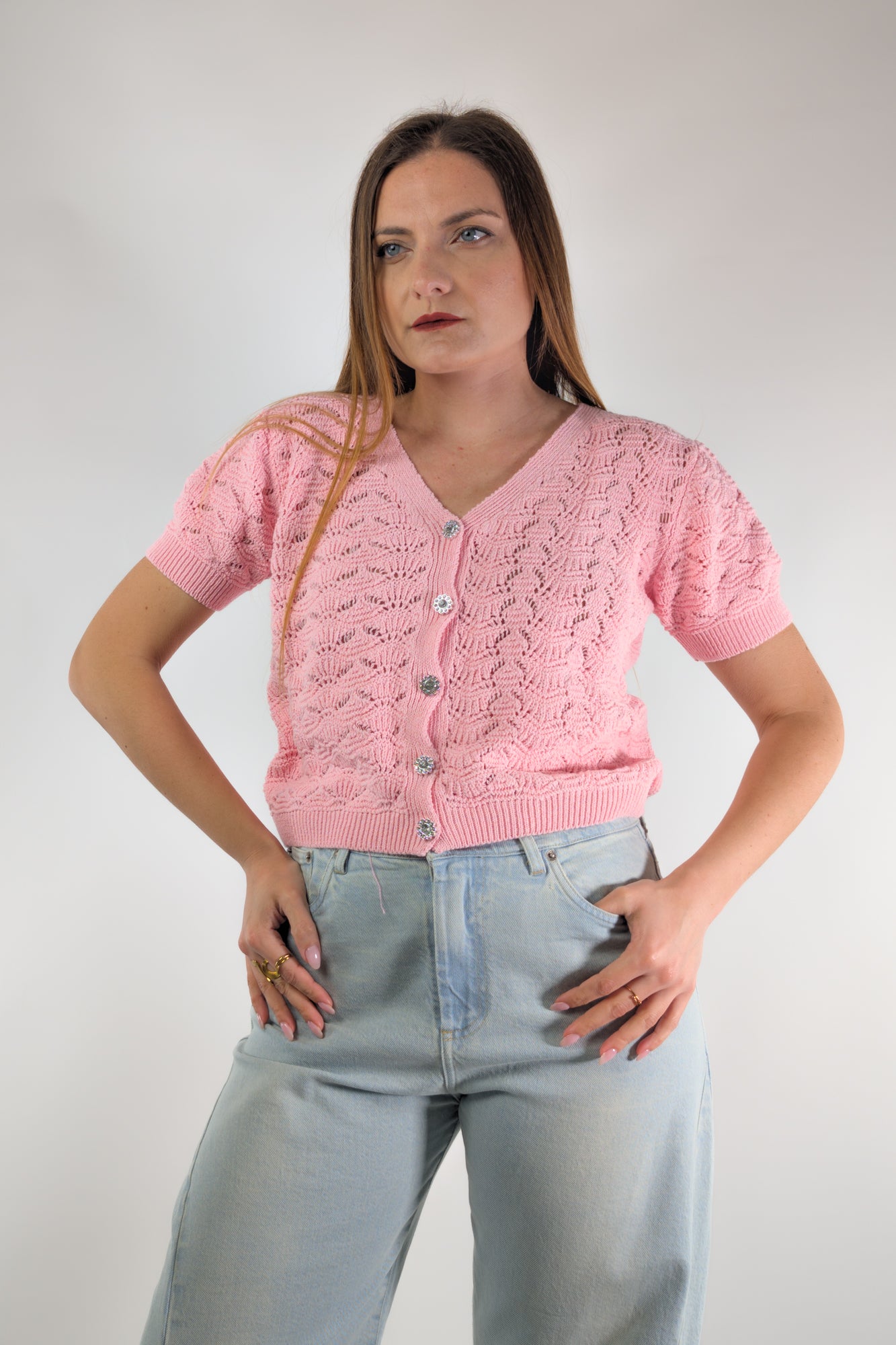 PE26 Susy Mix Cardigan 26174 Rosa