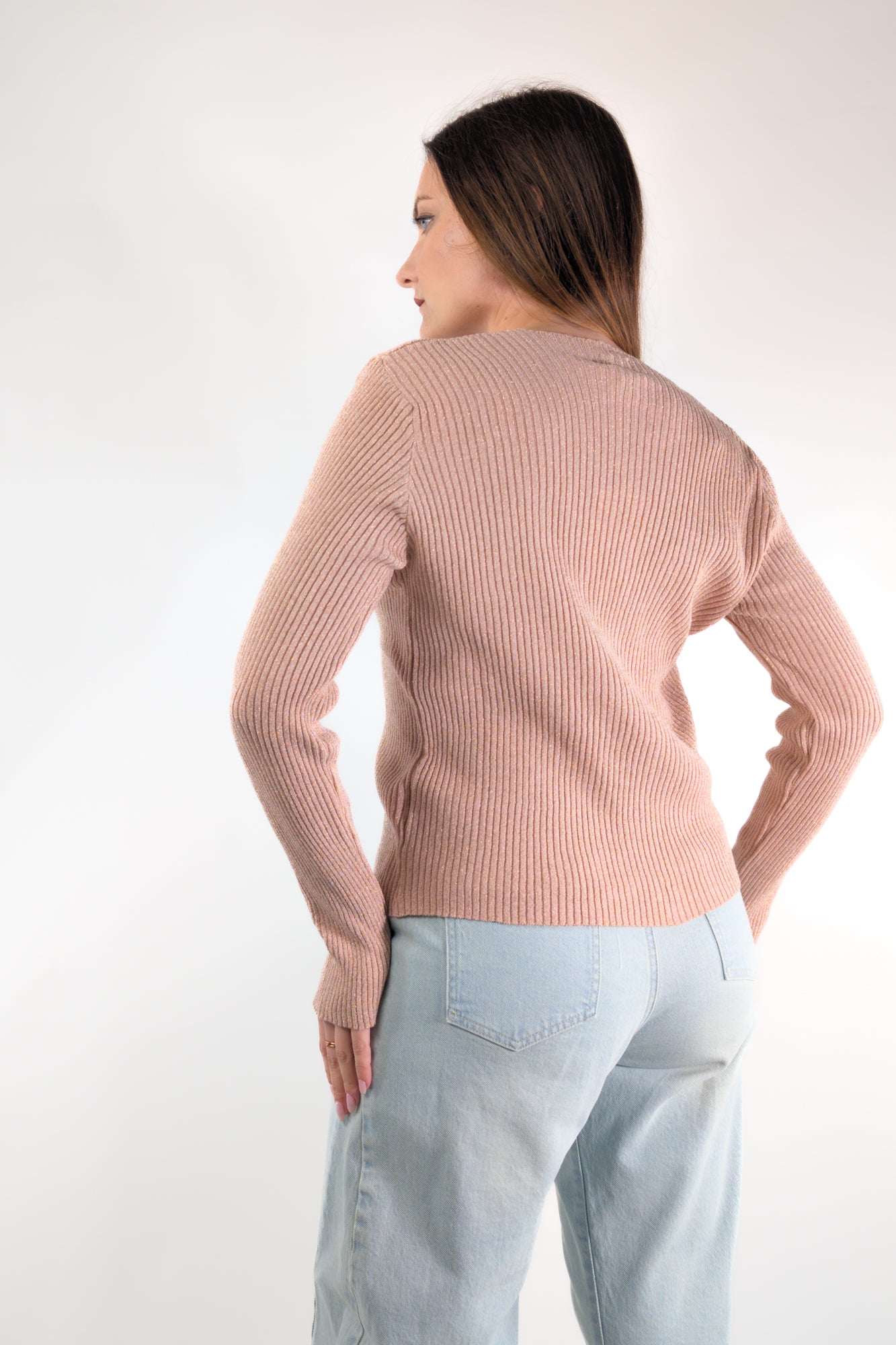 PE26 Susy Mix Cardigan 26212 Cipria