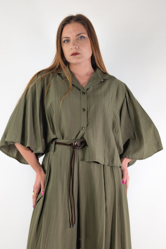 PE26 Vivienne Camicia G03333 Verde