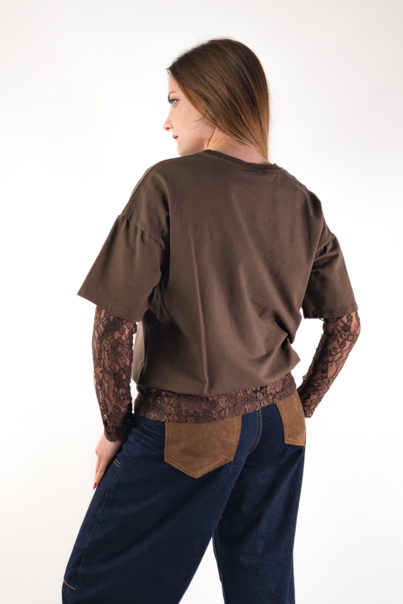 PE26 Susy Mix Maglia 26871 Cioccolato