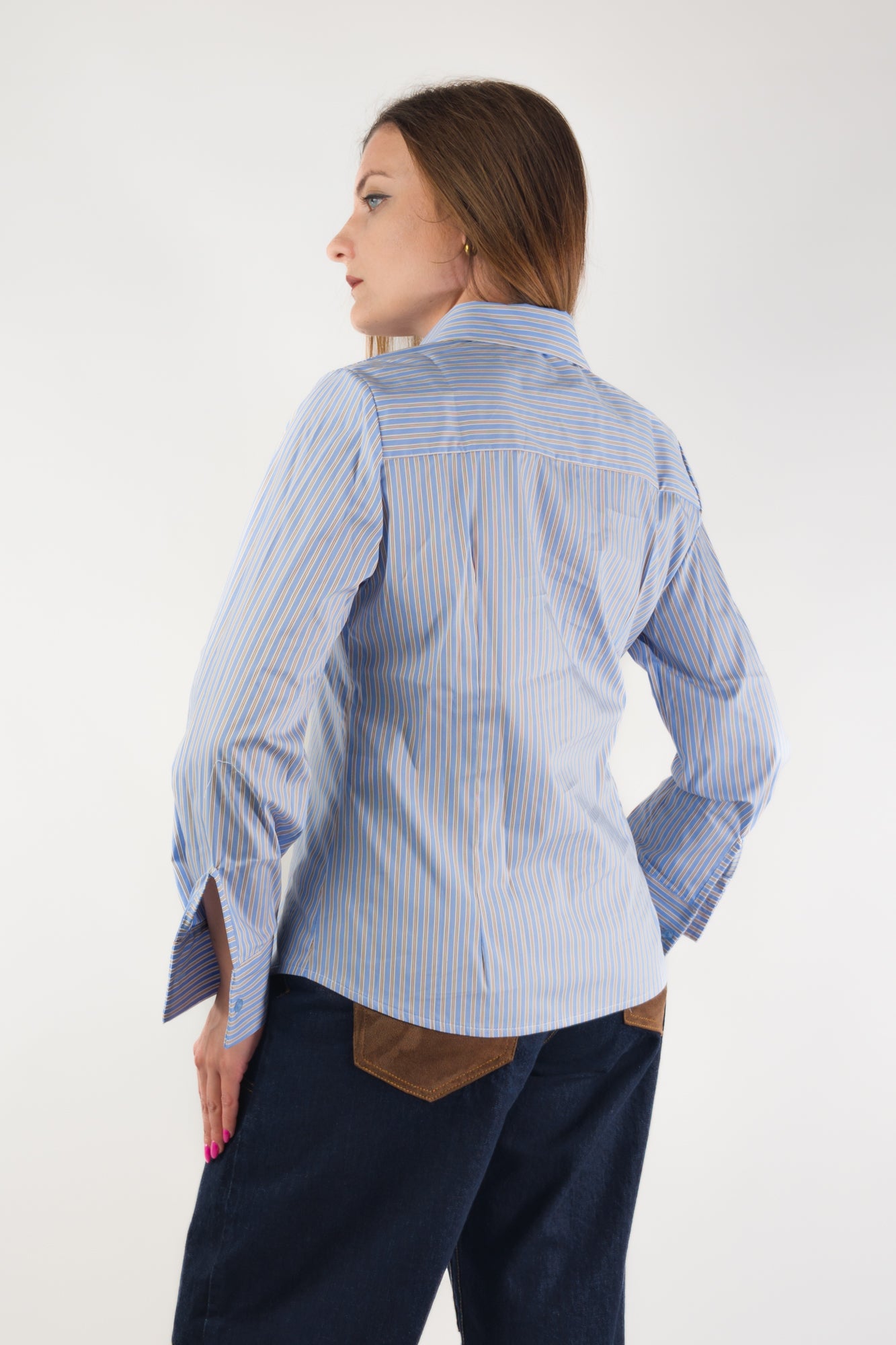 PE26 Susy Mix Camicia 748ZS1 Celeste