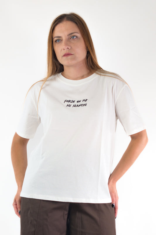 PE26 Luxury T-Shirt 2529 Forse un po mi manchi