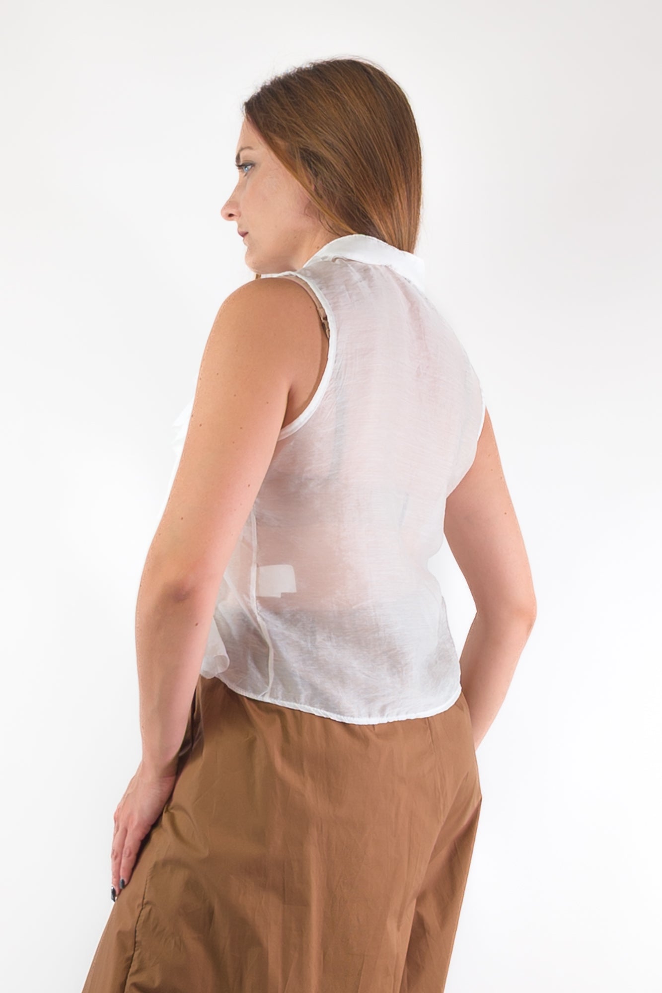 PE26 Vivienne Camicia MC220672 Latte