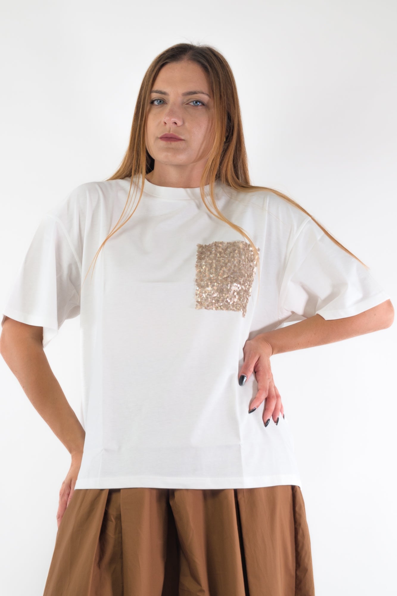 PE26 Susy Mix Maglia 12195 Latte