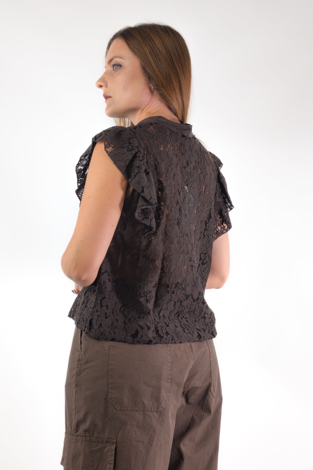PE26 Susy Mix Camicia 314571 Moro