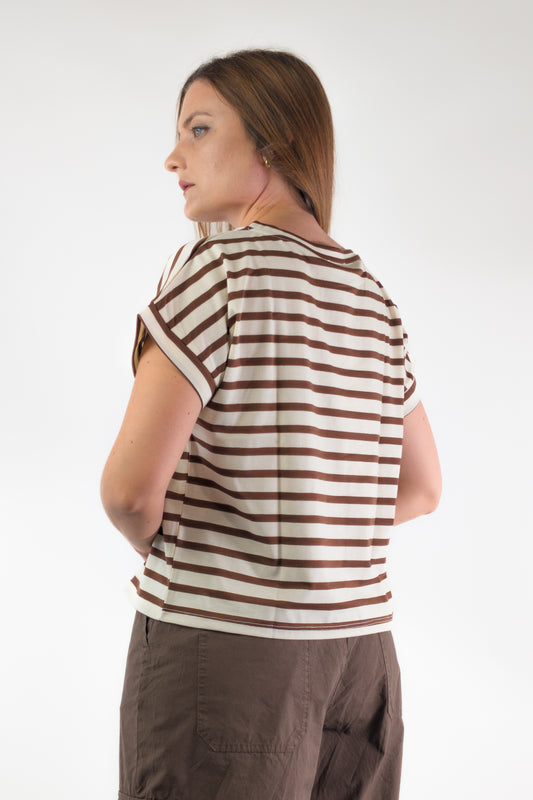 PE26 Susy Mix Maglia 12261 Tabacco