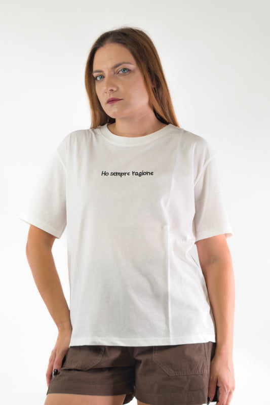 PE26 Luxury T-Shirt 2529 Ho Sempre Ragione