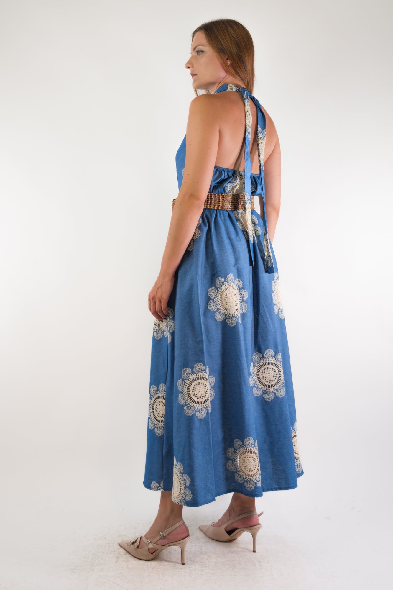PE26 Luxury Abito 455100 Azzurro