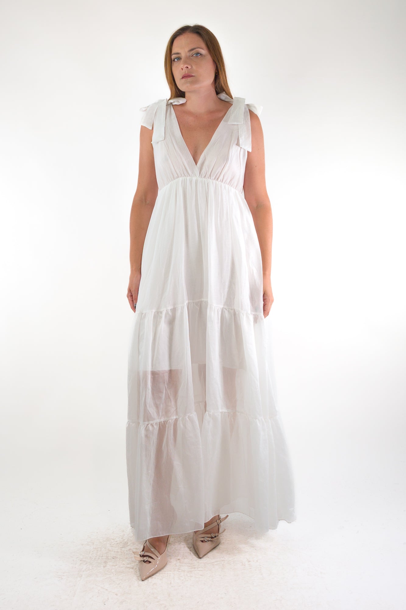 PE26 Luxury Abito 435900 Bianco
