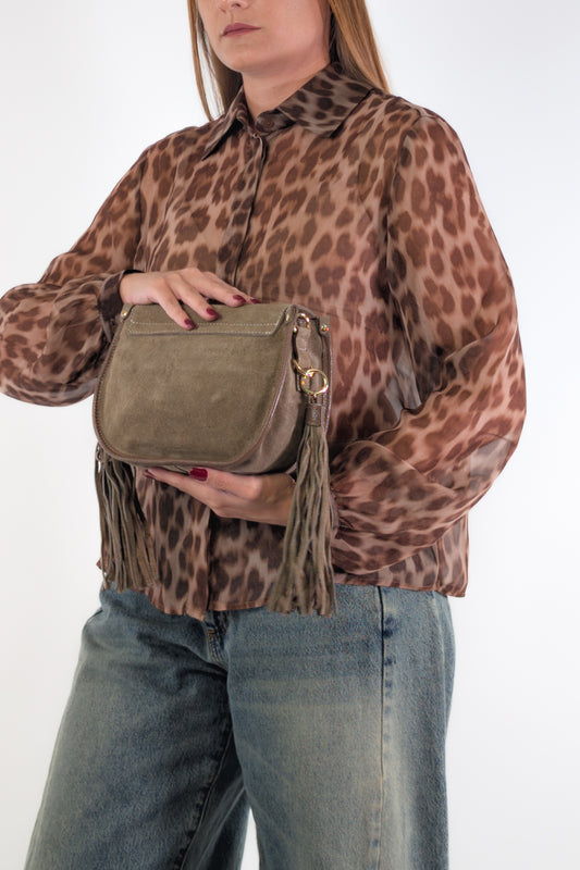 Marc Ellis Borsa LIMA M CM DARK TAUPE / GOLD