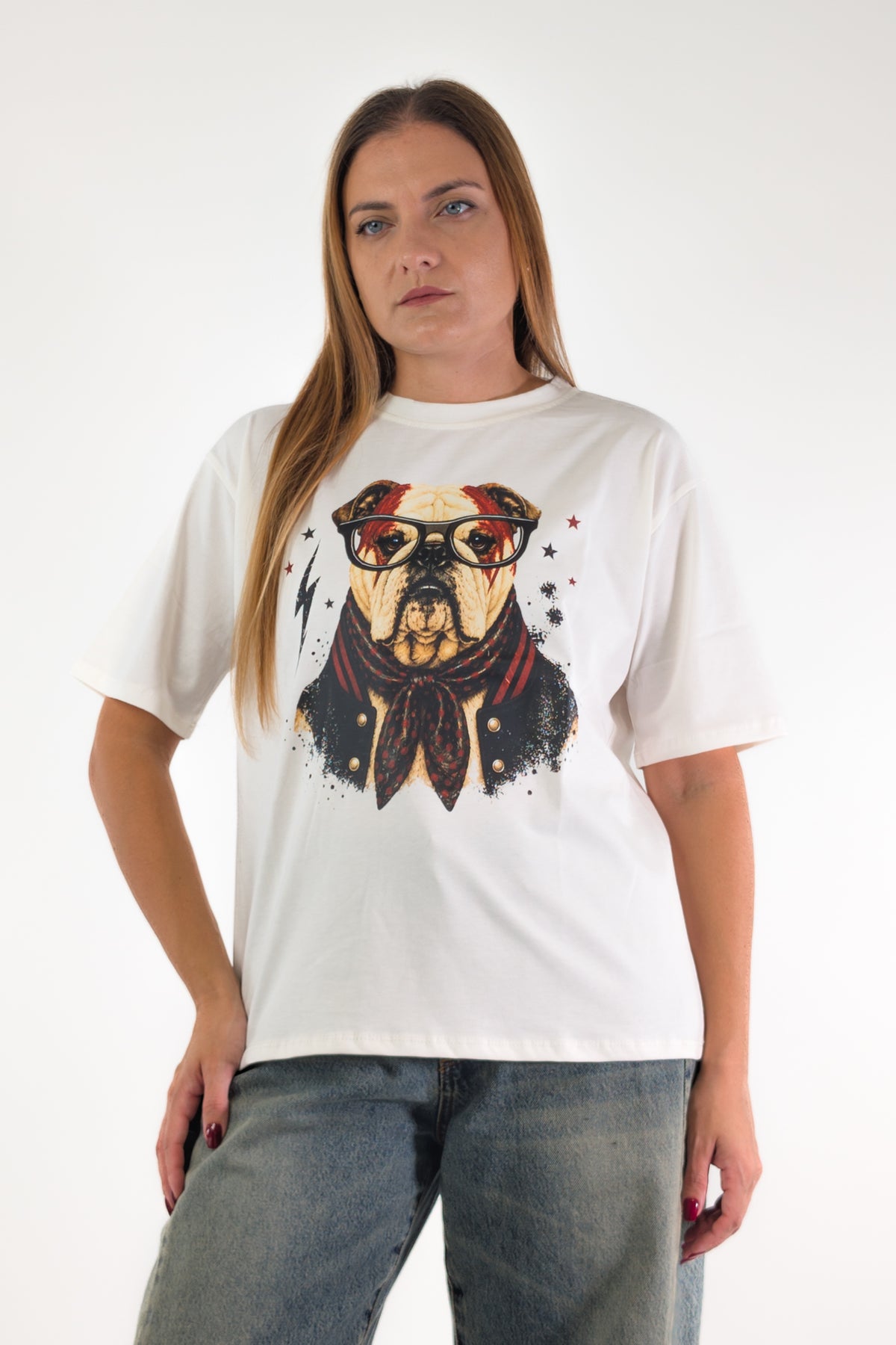 AI26 Susy Mix T-Shirt T871602 Panna