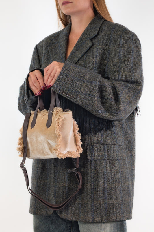 Marc Ellis Borsa BUBY CHENIL S DARK BEIGE