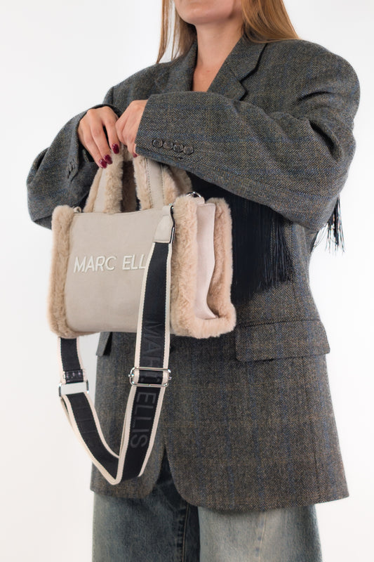 Marc Ellis Borsa BUBY CARAC S DARK BEIGE