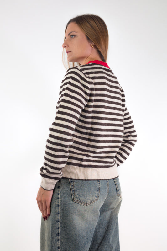 AI26 Tensione In Maglia D82444AI26 Moro