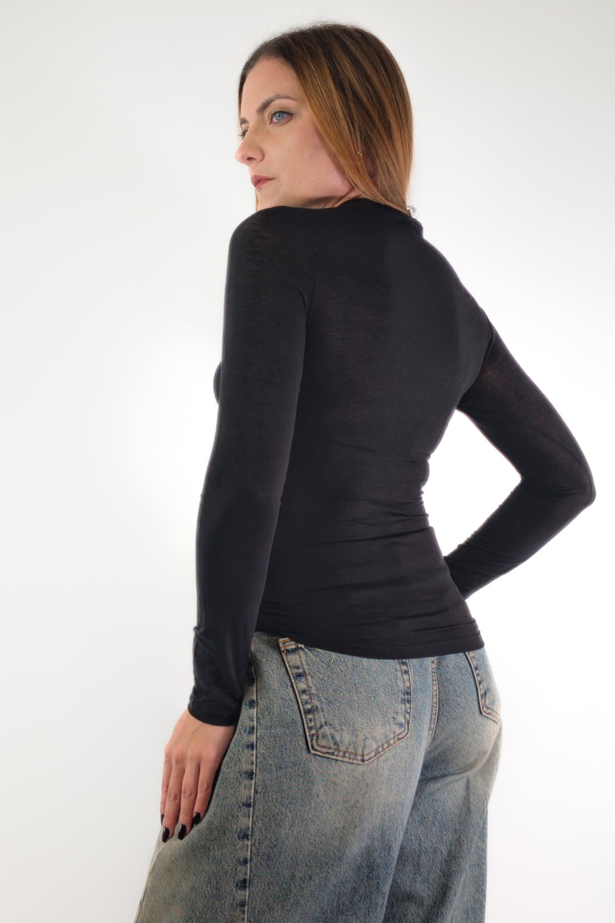 AI26 Susy Mix Maglia SH004395 Nero