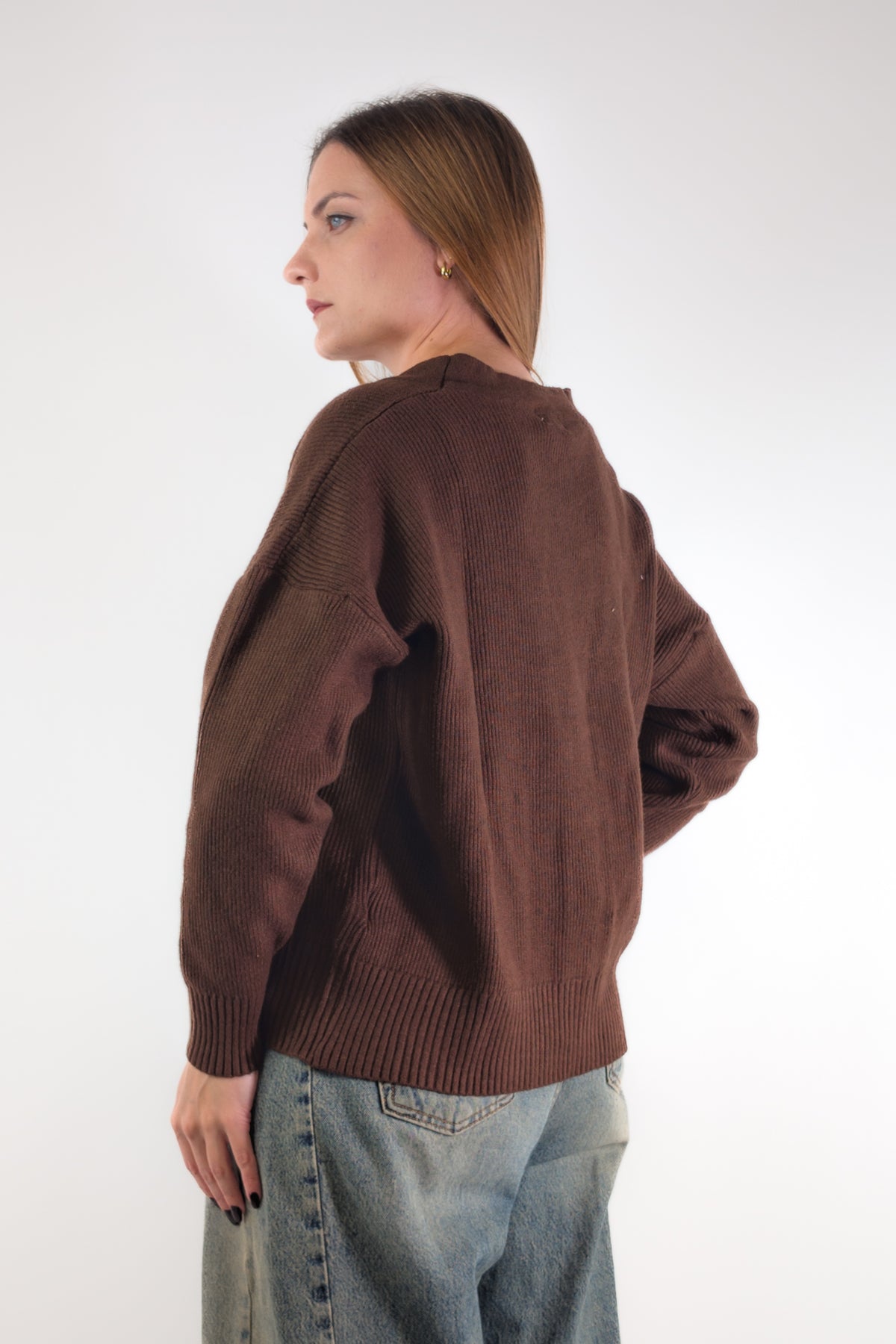 AI26 Susy Mix Cardigan M148 Moro
