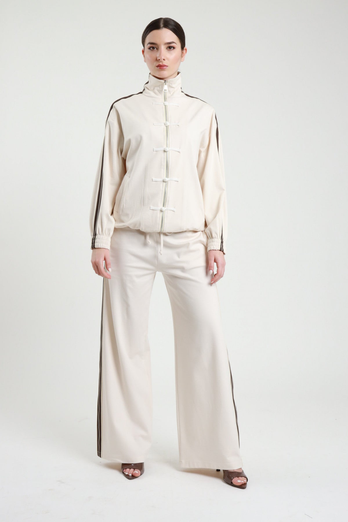 PE26 Susy Mix Pantalone S0076 Burro